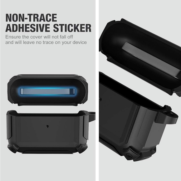 Apple iPhone AirPods Pro (1st & Military Grade Case LIKE NEW - Picture 5 of 6